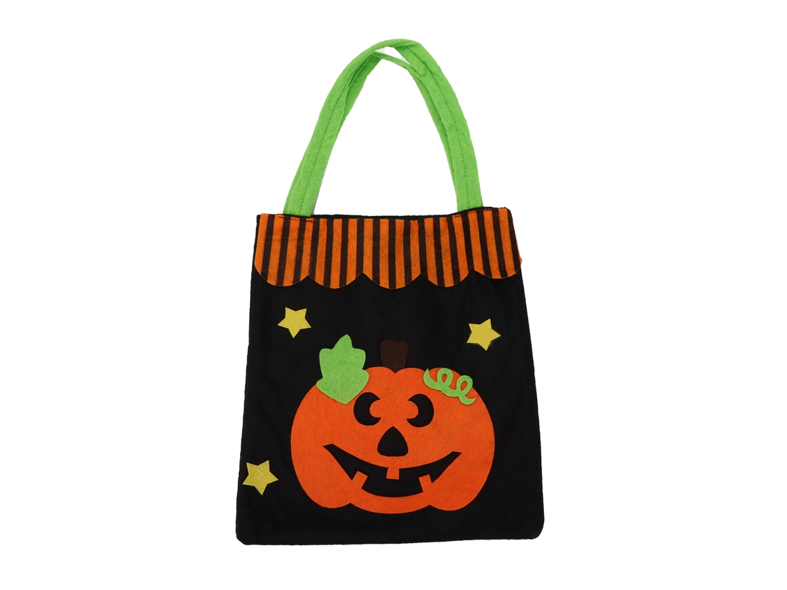 Sacola Reutilizável De Halloween Com Alças Para Festivais E Uso Diário