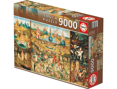 Puzzle 9000 Peças Jardim das Delícias