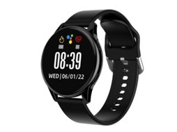 Smartwatch Panoona Ecrã Completo 1,52" Faz Atende Chamadas Monitor Fitness Frequência Cardíaca Sono Preto
