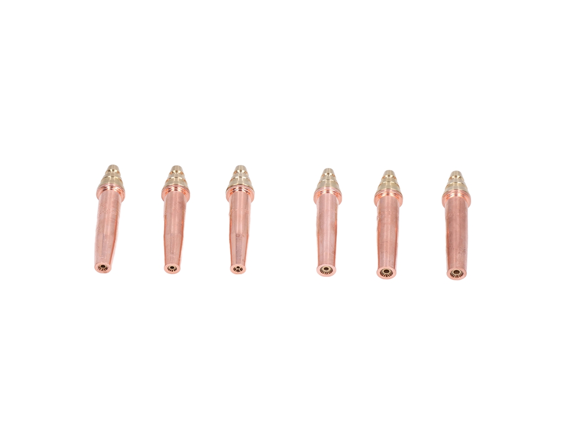 6 Peças/conjunto Pontas De Corte Para Acetileno E Propano Latão 4 5 6 7 8 9 Bicos De Solda