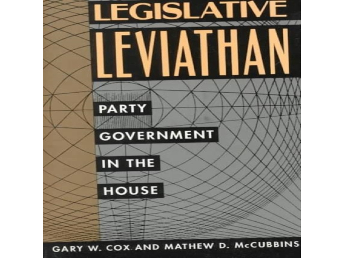 Livro Legislative Leviathan de Mathew D McCubbins (Inglês)