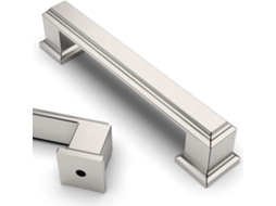 Asidrama Pacote com 10 Puxadores 3 96 Mm 10 75 P, Resistente
