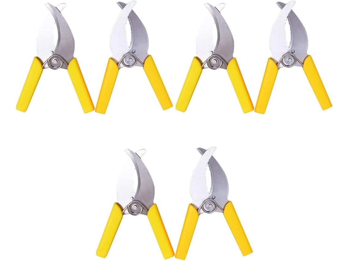 Tesoura De Poda Manual De 6 Peças Para Jardinagem
