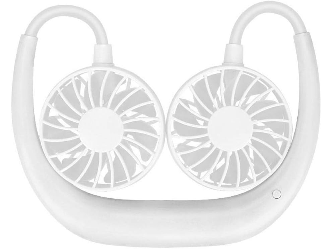 Ventilador de ar USB mini resfriamento de pescoço S/MARCA, 360g, uso doméstico e externo