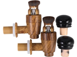 Conjunto De 2 Torneiras De Plástico Para Rolha De Barril De Vinho, Acessórios