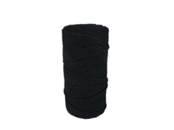 Cordão Dekoart Dekoart Macramé 4 Mm 100 M Preto