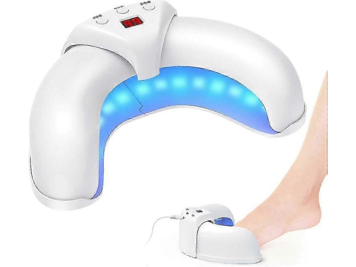 Dispositivo Portátil De Tratamento A Laser Para Fungos Nas Unhas - Infravermelho De 905nm Azul 470nm Terapia De Luz Dupla Para Unhas Dos Pés, U