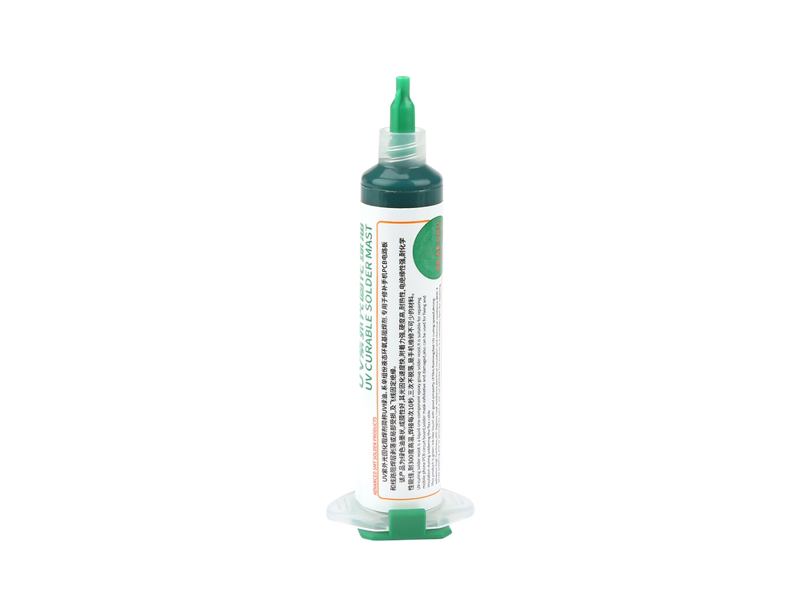 1 Peça De Tinta De Máscara De Soldadura Curada Por Luz Uv Para Bga Pcb Tinta Resistente À Soldadura Verde