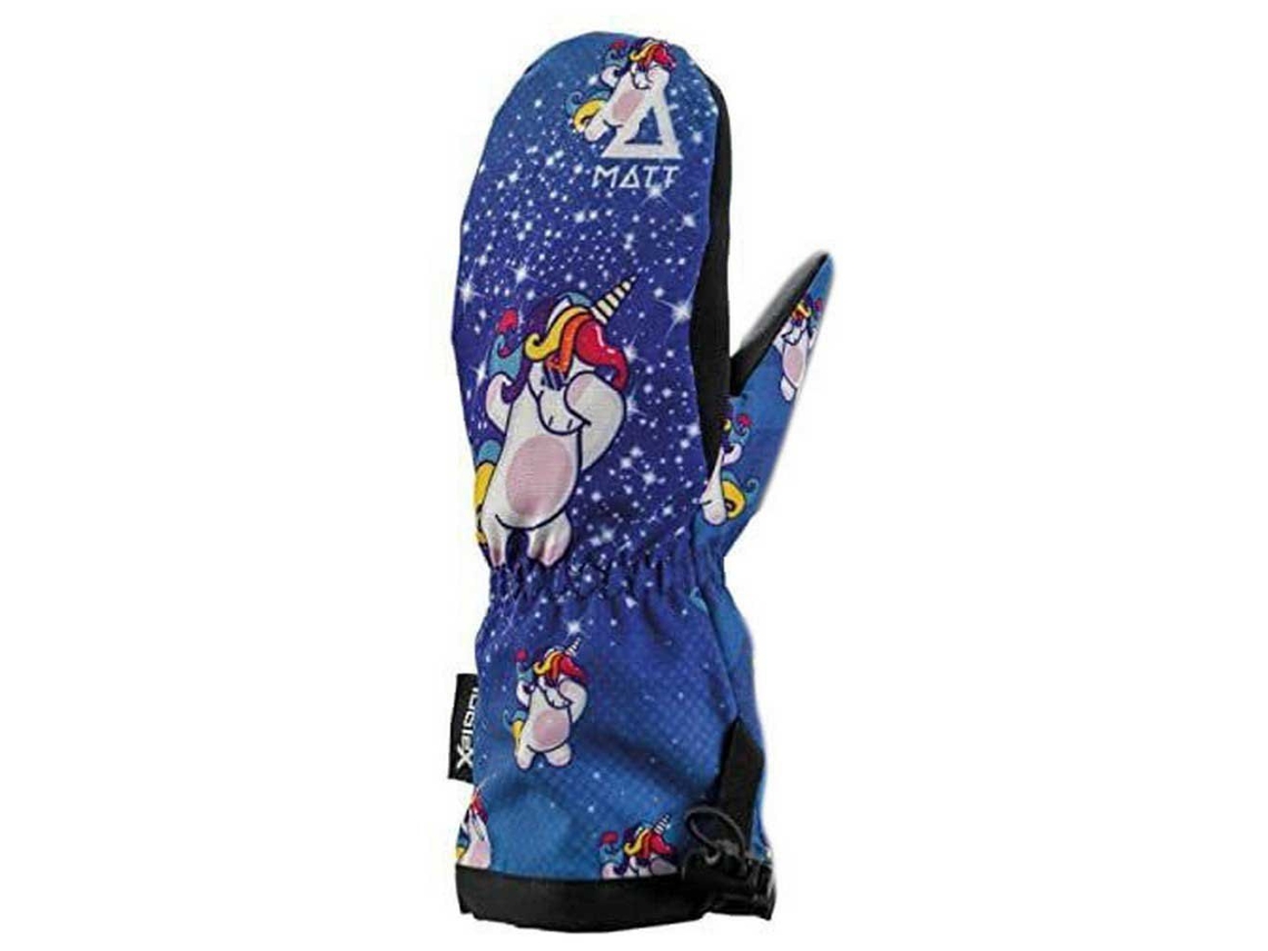 MATT Luvas Unicorn Azul 4 Years Rapaz