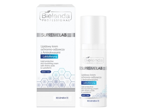 Supremelab Regenerate Lipidowy Creme Com Aminoácidos E Lactoferrina, 50ml Bielenda