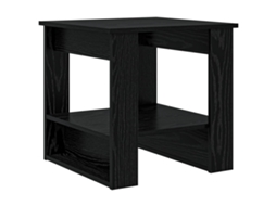 Mesa de centro Carvalho Preto 51 x 50 x 50 cm - Exclusiva da Maison