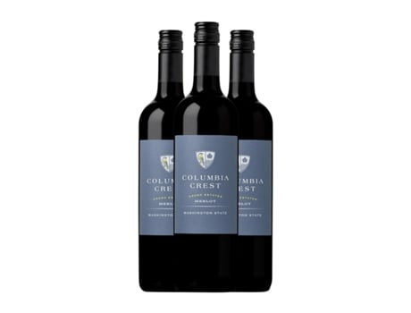 Vinho COLUMBIA CREST Grand Estates Merlot Columbia Valley (0.75 L - 3 Unidades)
