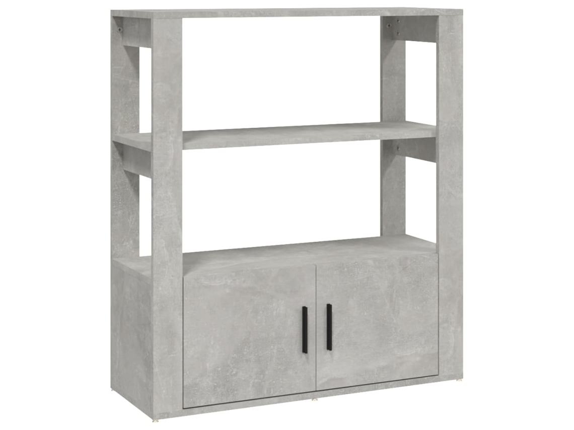 Sideboard, Sideboards Vidaxl Cinzeto Madeira Processada (n/a)
