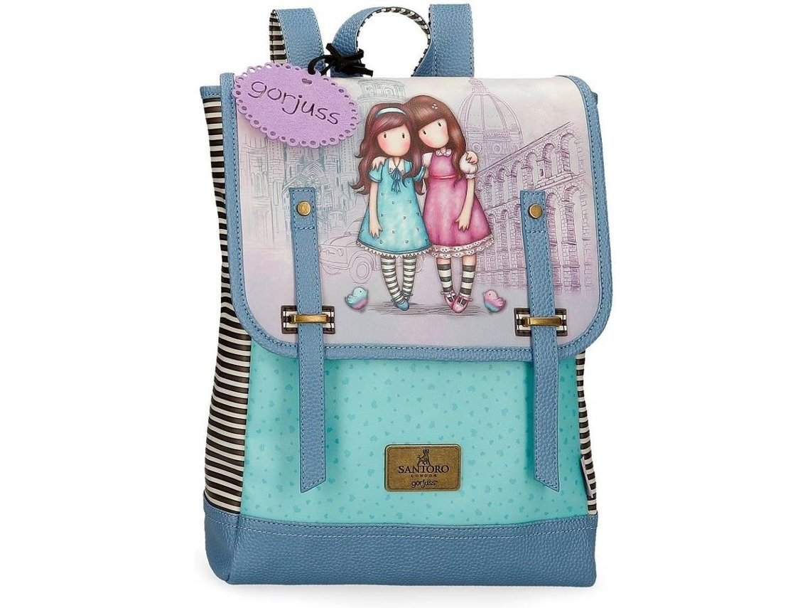 Mochila GORJUSSSANTORO Friends Walk Together Roxo (29x38x9cm) Worten.pt