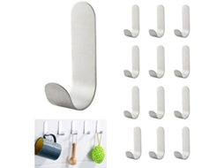 Gancho de Valet Plegable, 2 Piezas, Negro S/MARCA
