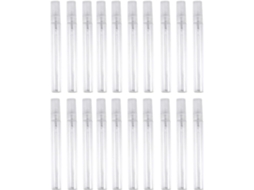 Frascos spray recarregáveis de 10 ml para viagem, ideais para armazenar líquidos, pacote com 36 unidades.