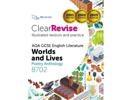 Livro Clearrevise Aqa Gcse English Literature 8702 Worlds And Lives Poetry Anthology De Pg Online (inglês)