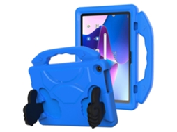 Capa Para Tablet Lenovo Tab M10 3ª Geração 10.1 Tb-328 Com Suporte Para Polegar E Proteção Contra Impactos Em Eva.
