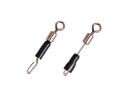 Conector Anel Rotativo Gancho Pesca Aço Inox 20und