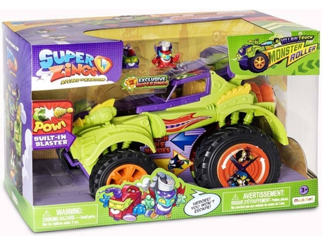 Figura de Ação  Monster Roller (Idade Mínima: ?3 Anos - 32 x 15.5 x 21 cm)