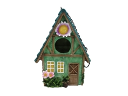 Caja Para Pájaros Colgante De Resina Resistente Ao Clima Decorativa Para Jardim