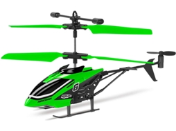 Helicóptero De Controle Remoto Aéreo Ninco Whip2 - Verde - Brinquedo Controlado Por Rádio Para Adultos - 2 Canais - Interno