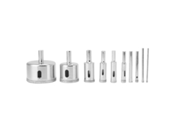 10pcs Broca de Diamante Primerox para Vidro Azulejo Cerâmica Mármore 3 50mm