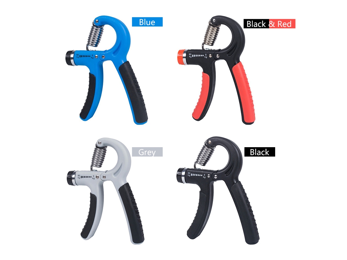 Ycnm-exercitador De Mão Ajustável 5-60kg Pp+tpr Para Força E Treino