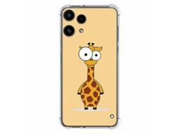 Capa Tumundosmartphone De Silicone À Prova De Choque Para Nothing Phone 3a Lite 5g Com Estampa De Girafa