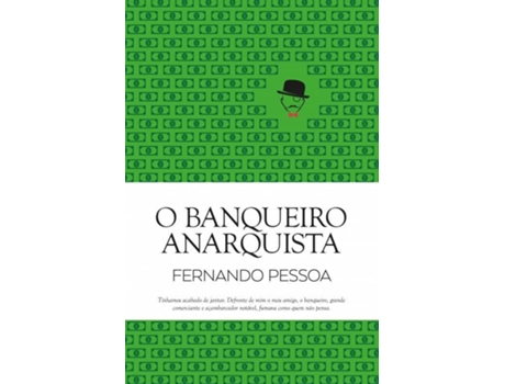 Livro O Banqueiro Anarquista de Fernando Pessoa (Português)