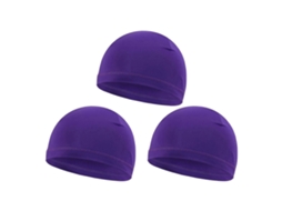 Conjunto De 3 Gorros De Ciclismo Elásticos E Respiráveis ​​para Corrida, Ideais Para Crianças, Com Forro Para Capacete De Bicicleta E Proteção Co