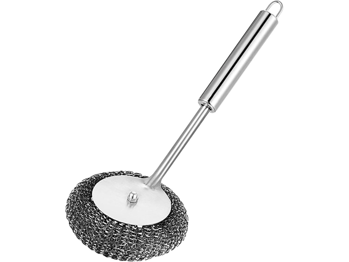 Esponja De Aço Para Cozinha, Para Panelas Com Design Funcional, Cabo