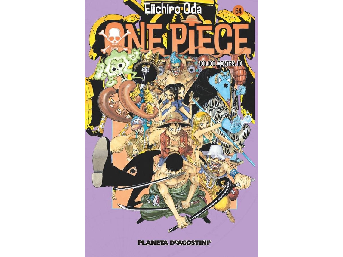Livro One Piece Nº64 de Eiichiro Oda (Espanhol)
