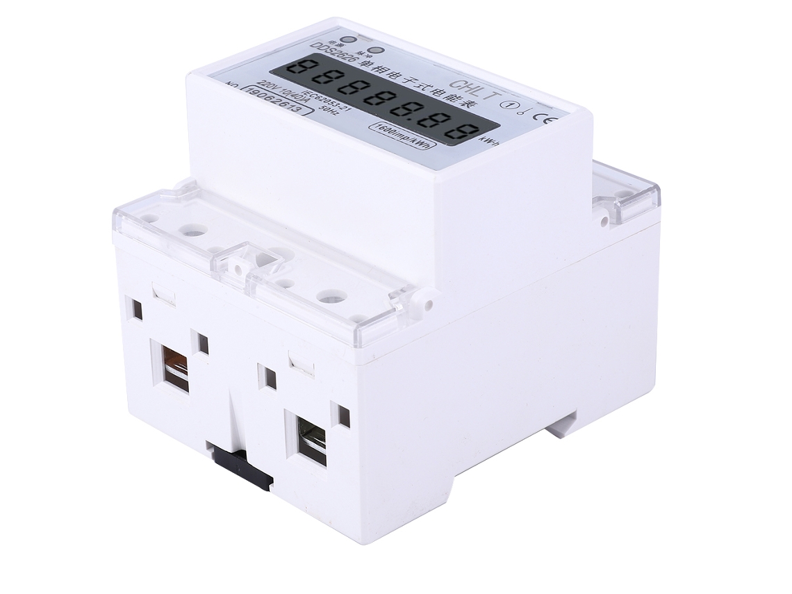 Laxiscreed Medidor De Energia Monofásico Digital Com Display Lcd Para Instalações Eléctricas