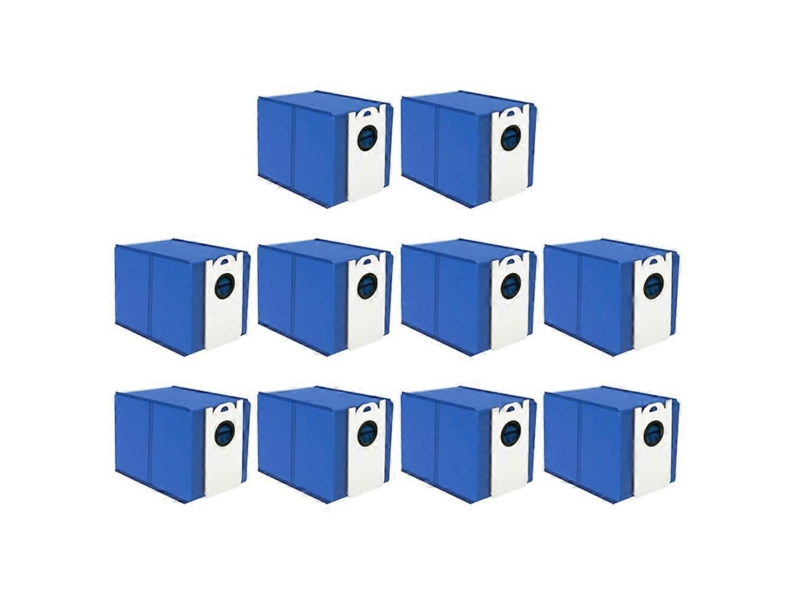 Conjunto De 10 Sacos De Pó Para Aspirador Robô Bobsweep Ultravision Com Esvaziamento Automático - Peças De Reposição_glo