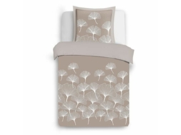 Conjunto de capa de edredom VISION Dream (Bege - Algodão - Floral)