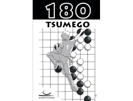 Livro 180 Tsumego 1 Dan Level Tsumego de Gunnar Dickfeld (Inglês)