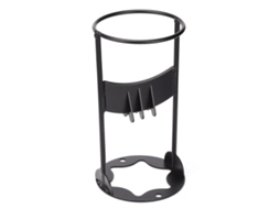 Rachador de lenha manual em aço resistente, cortador de lenha portátil para camping.