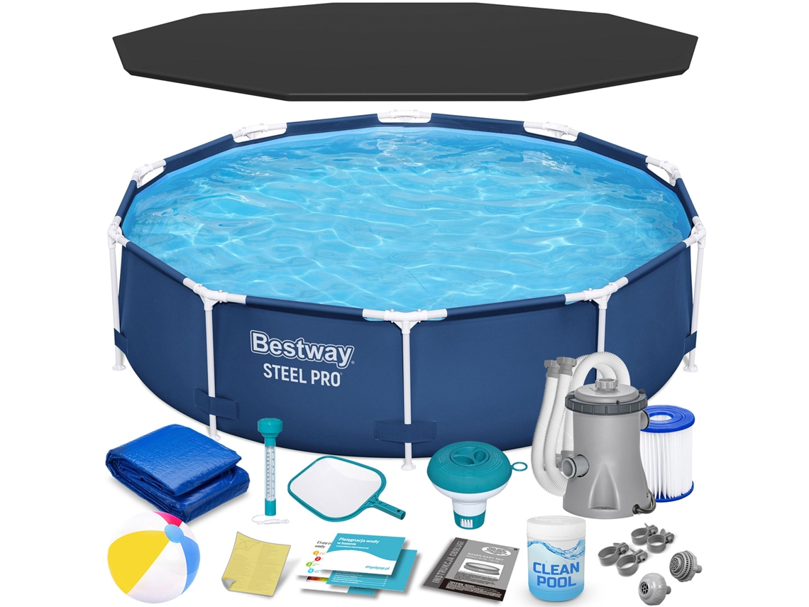 Piscina De Jardim Com Estrutura 305 X 76 Cm 16 Em 1 Bestway 56679