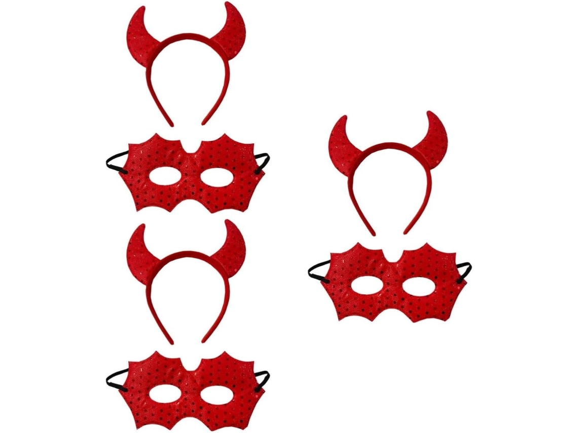 Tiara De Halloween, Orelhas De Halloween, Orelhas E Rabo De Raposa, Máscara Para Os Olhos