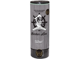 Rolos papel pescoço preto Barber line pack 5uni 06596 eurostil