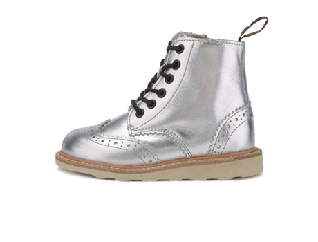 Botas de Criança YOUNG SOLES Sidney Pele Prateado (34)