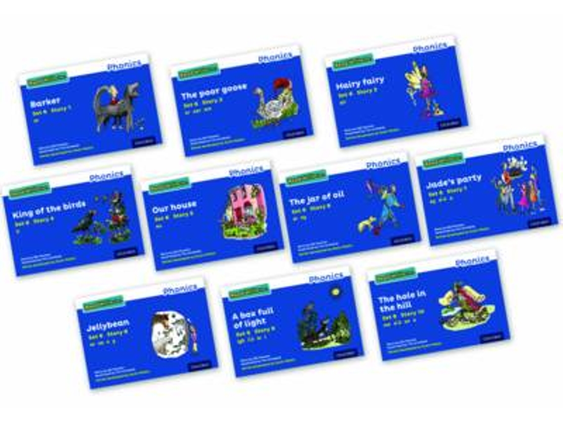 Livro Read Write Inc. Phonics Blue Set 6 Storybooks Mixed Pack of 10 de Gill Munton (Inglês)