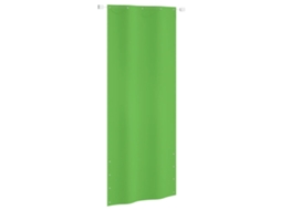 Vidaxl Tela De Varanda 100x240 Cm Tecido Oxford Verde-claro