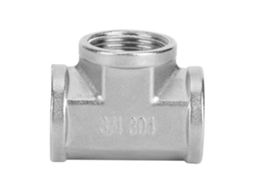Conector Rosqueado De Canos Em Aço Inoxidável 304 Para Conexão E Suporte