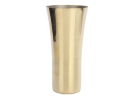 Copo Decorativo de Aço Inoxidável 304 395ml para Água Cerveja Suco | S/MARCA