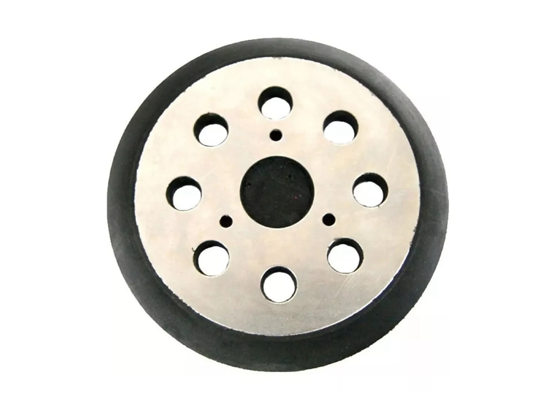 Disco De Lixa De 5 Polegadas Com Fecho De Gancho E Olho Para Acessório De Pano De Polimento De Lixadeira Orbital