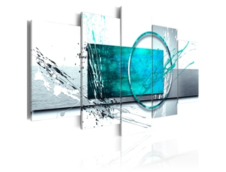 Quadro ARTGEIST Turquoise Expression (225x112.5)