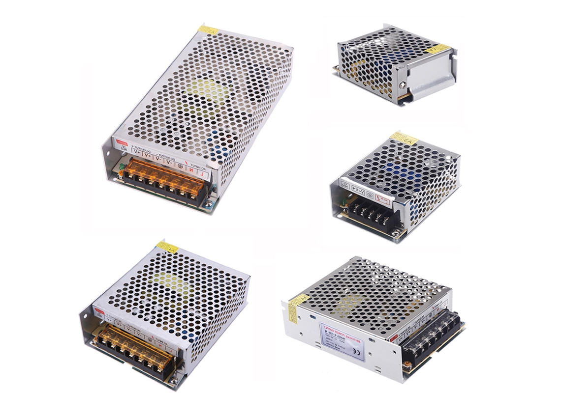 Fonte de Alimentação Switch Ca 110v/220v para Dc 12v 10a 120w para Fita Led