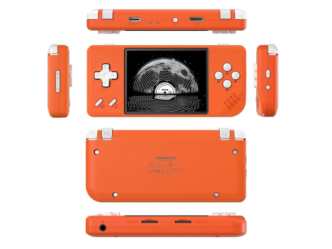 Console De Arcade Retrô Portátil Ampown Rg28xx 32gb/64gb, Bege Ly Ebike